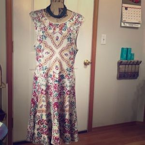 Romeo Juliet Couture Elegant soft Floral Dress.